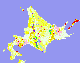 Geological map of Hokkaido